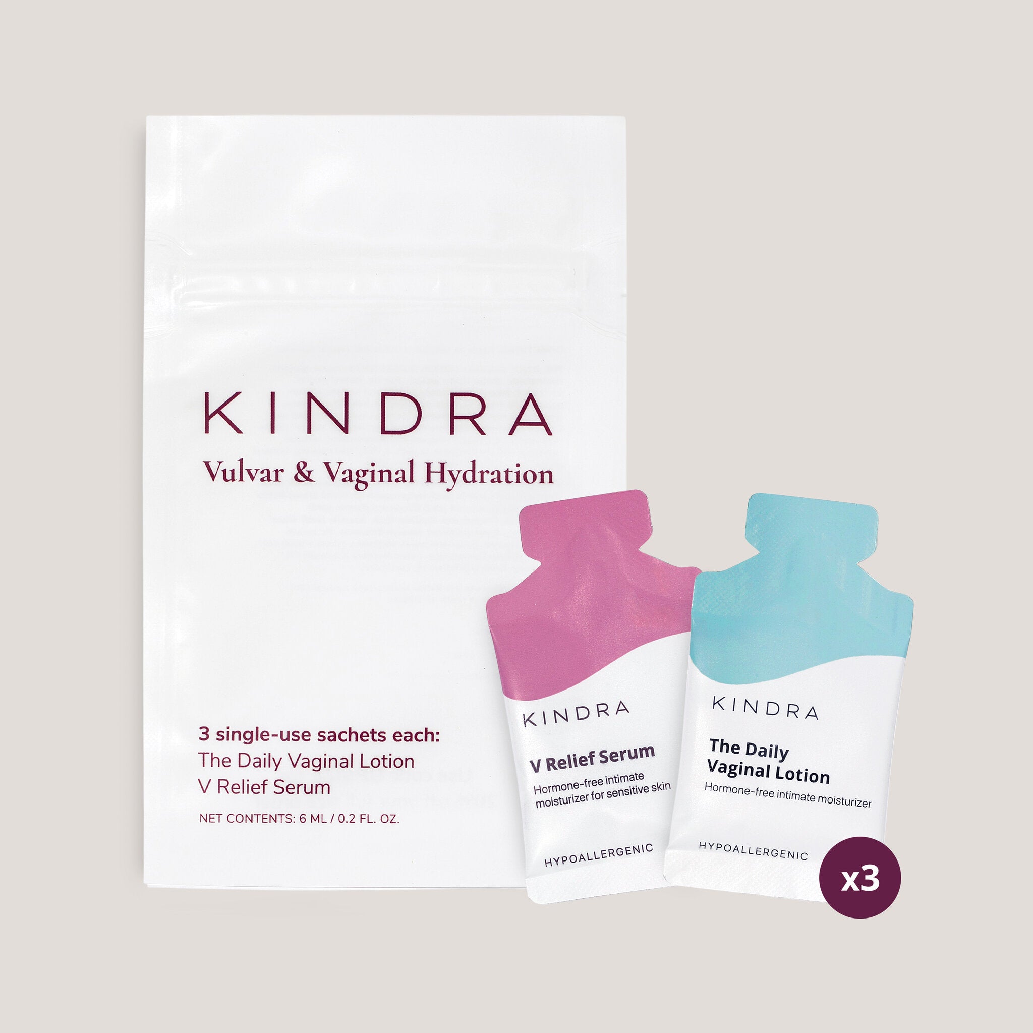 Daily Vaginal Lotion Samples + Monthly Plan