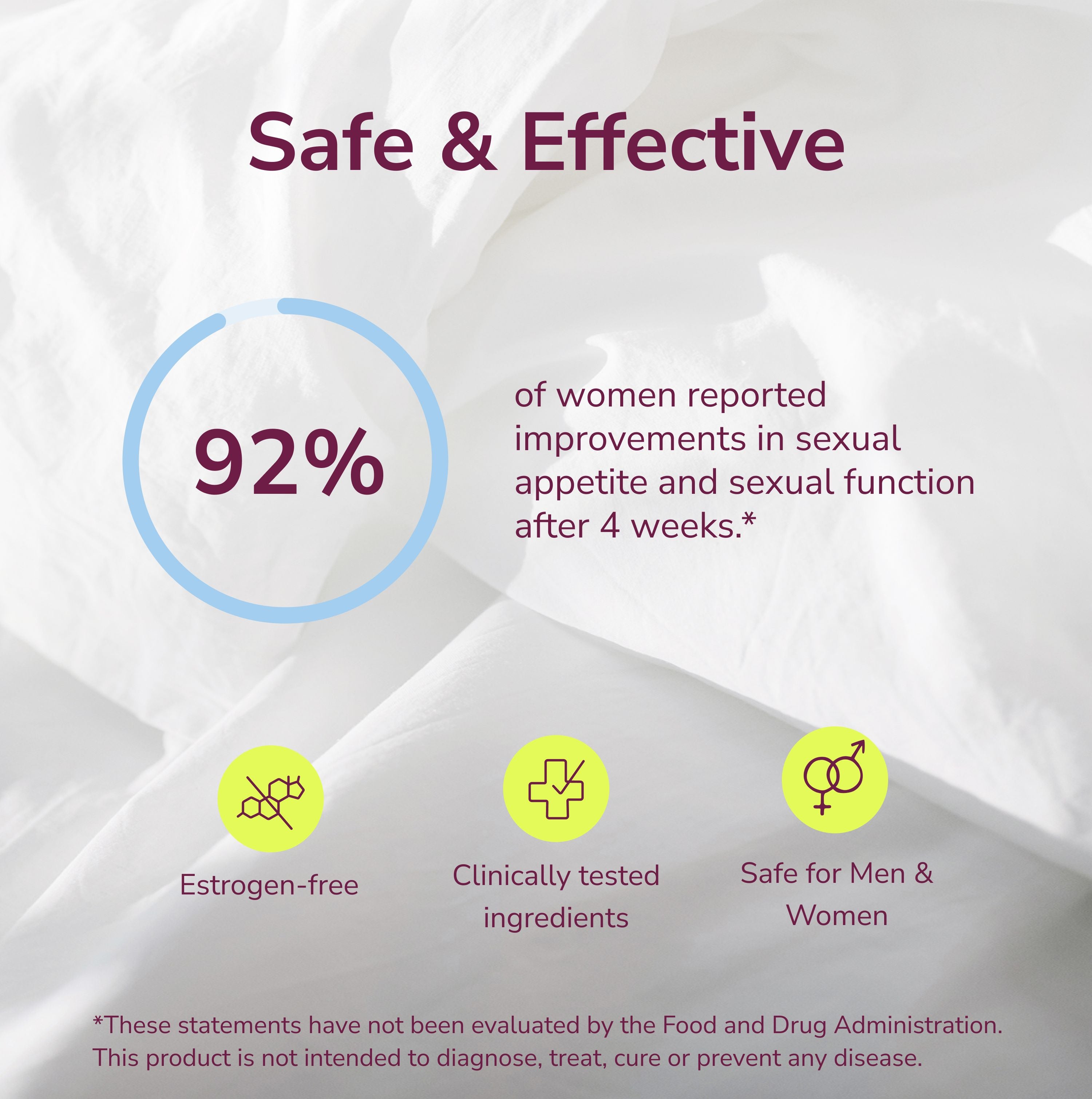 Safe and effective