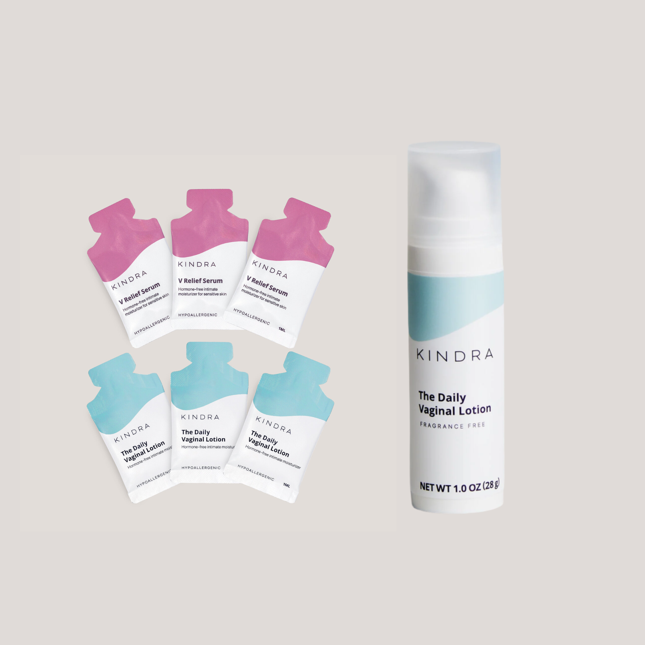 Daily Vaginal Lotion Samples + Monthly Plan