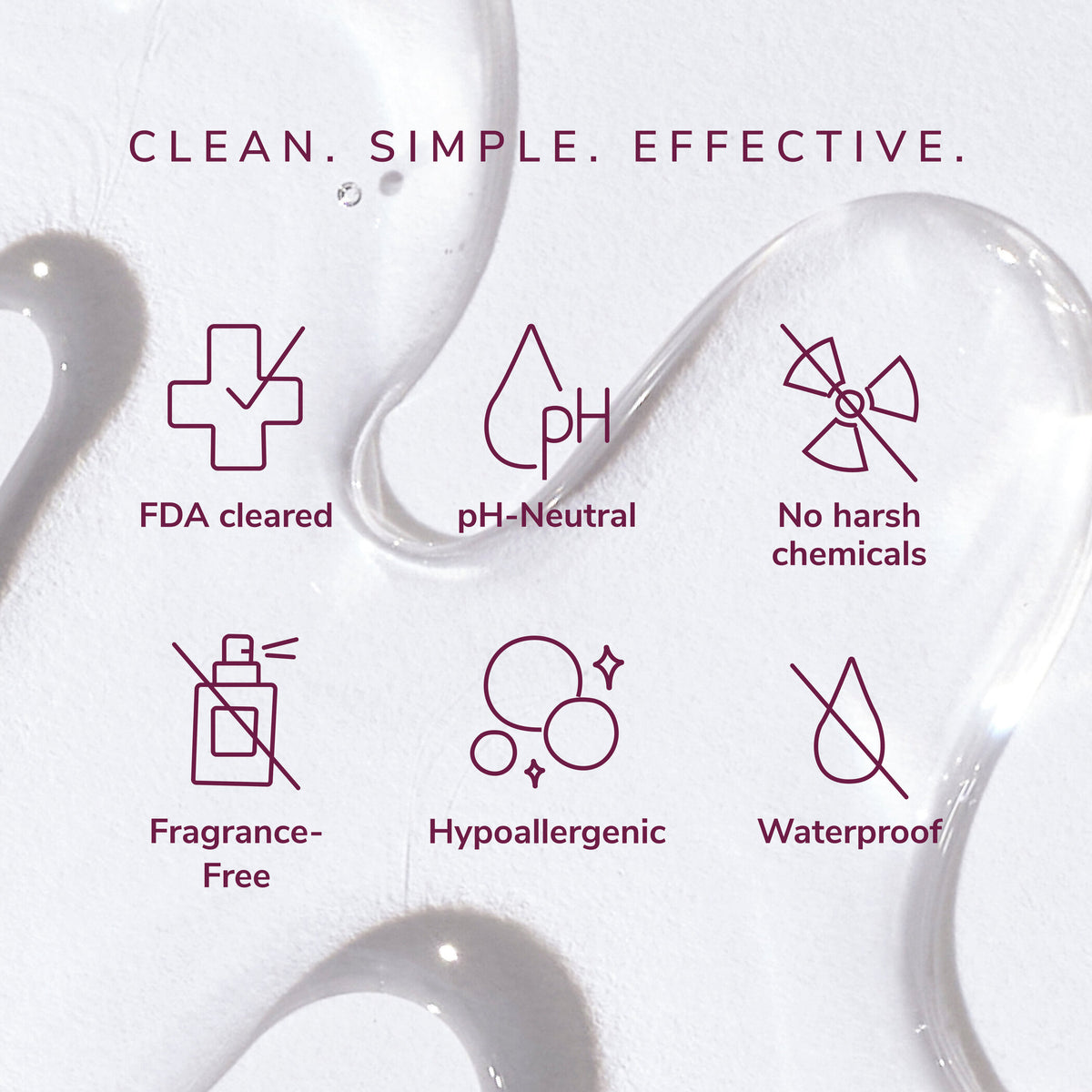 Clean, simple and effective