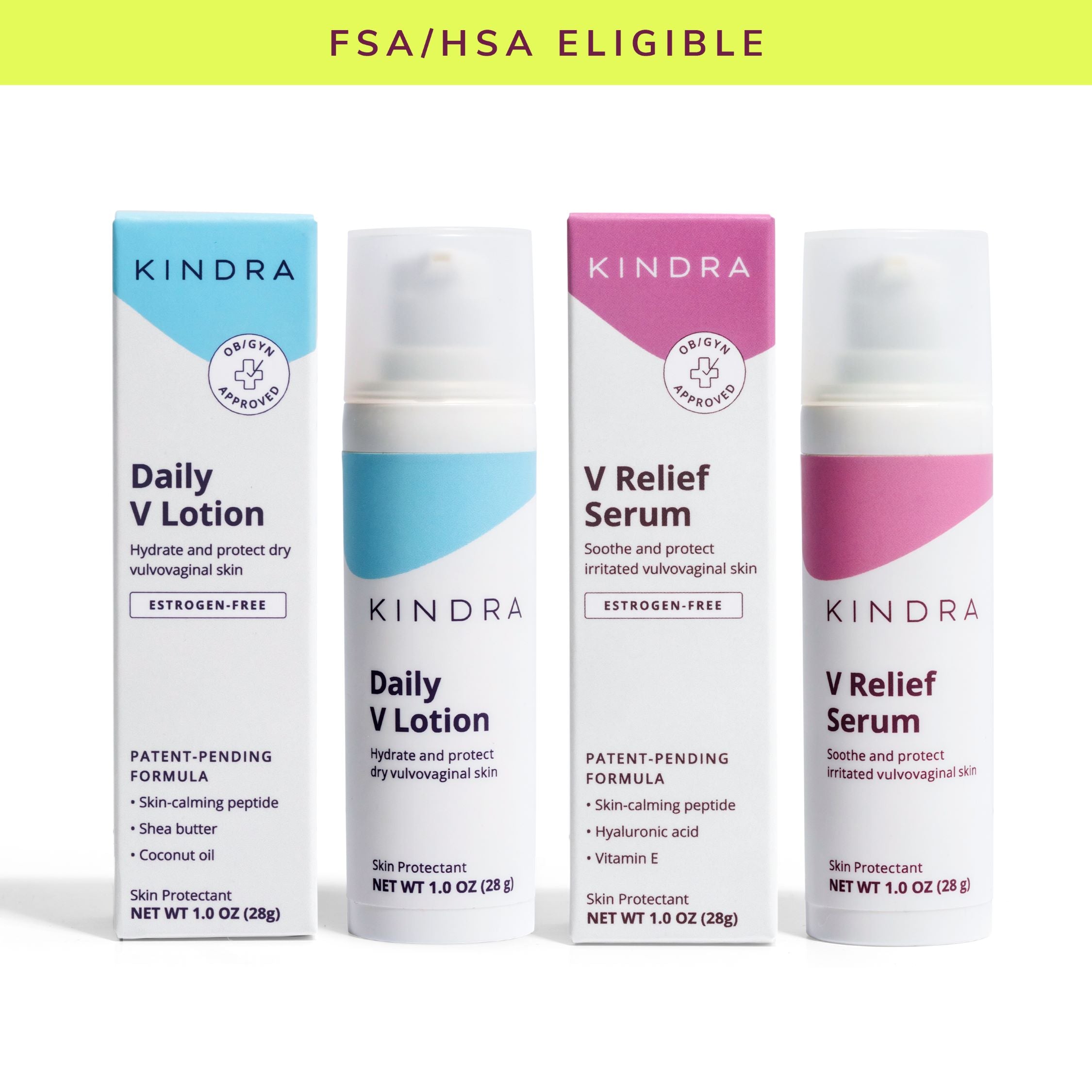 Dail V Lotion, V Relief Serum
