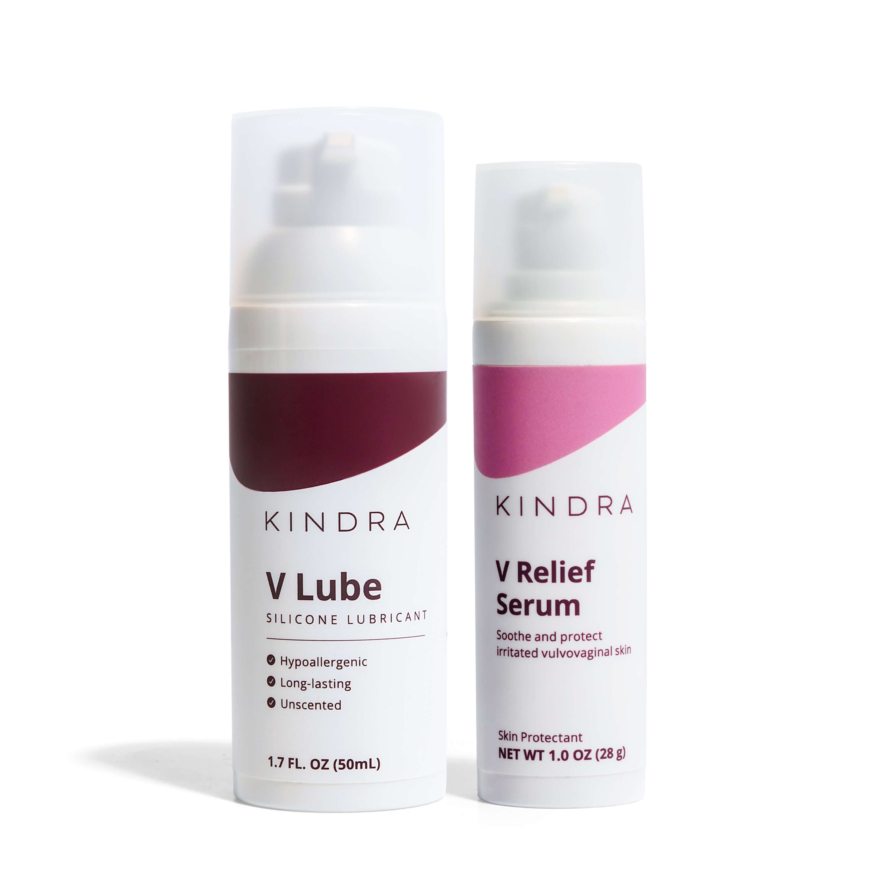 V Lube, V Relief Serum