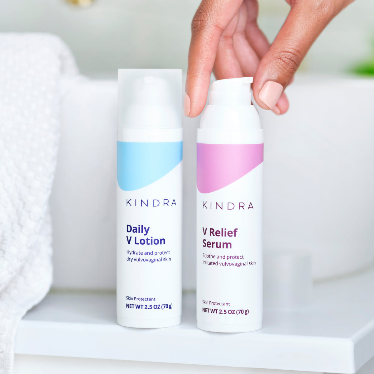 Daily V Lotion, V Relief Serum