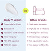 Daily V Lotion vs. Other Brands