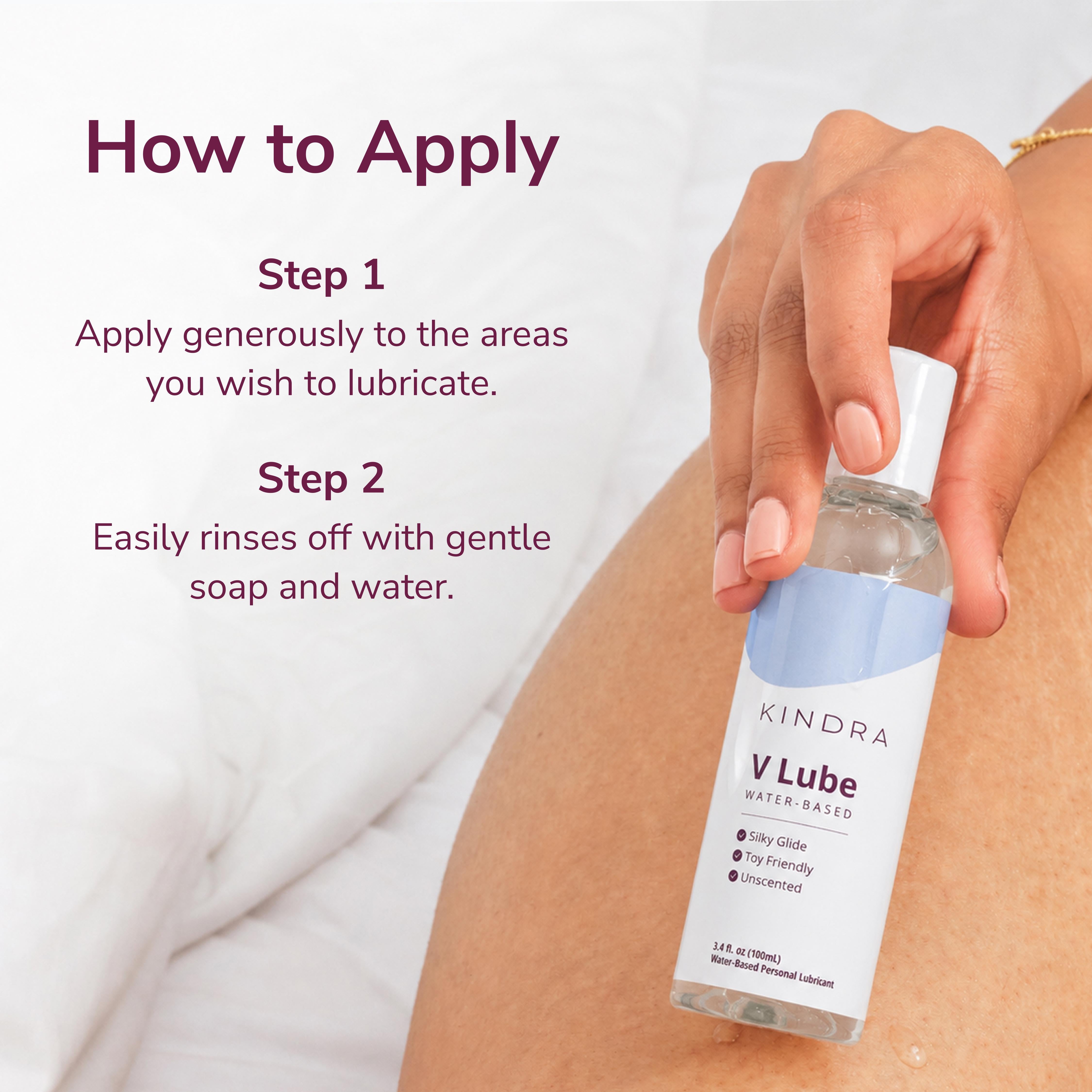 How to apply V Lube