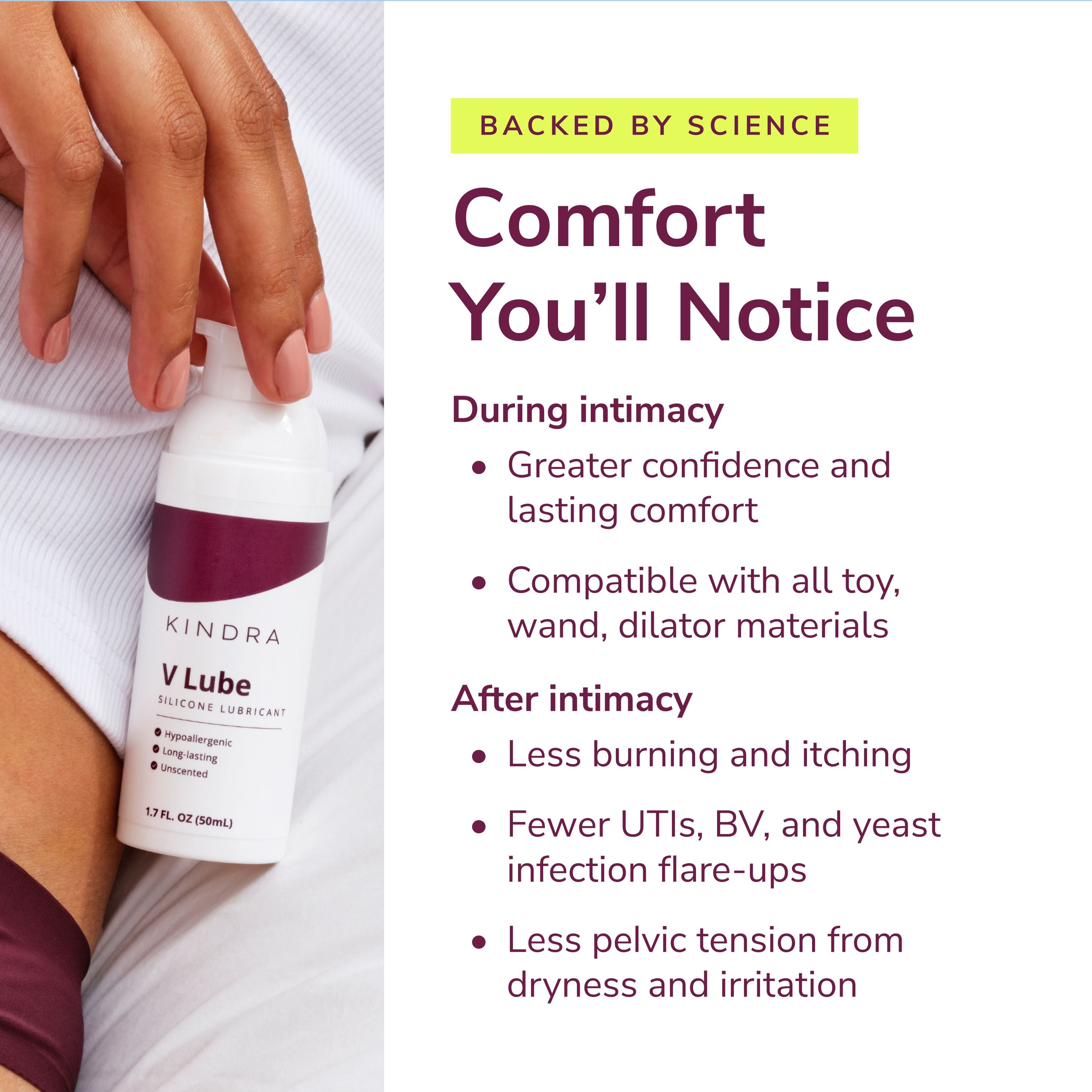 Comfort You'll Notice