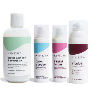 Daily V Lotion, V Relief Serum, V Lube and Soothe Bundle