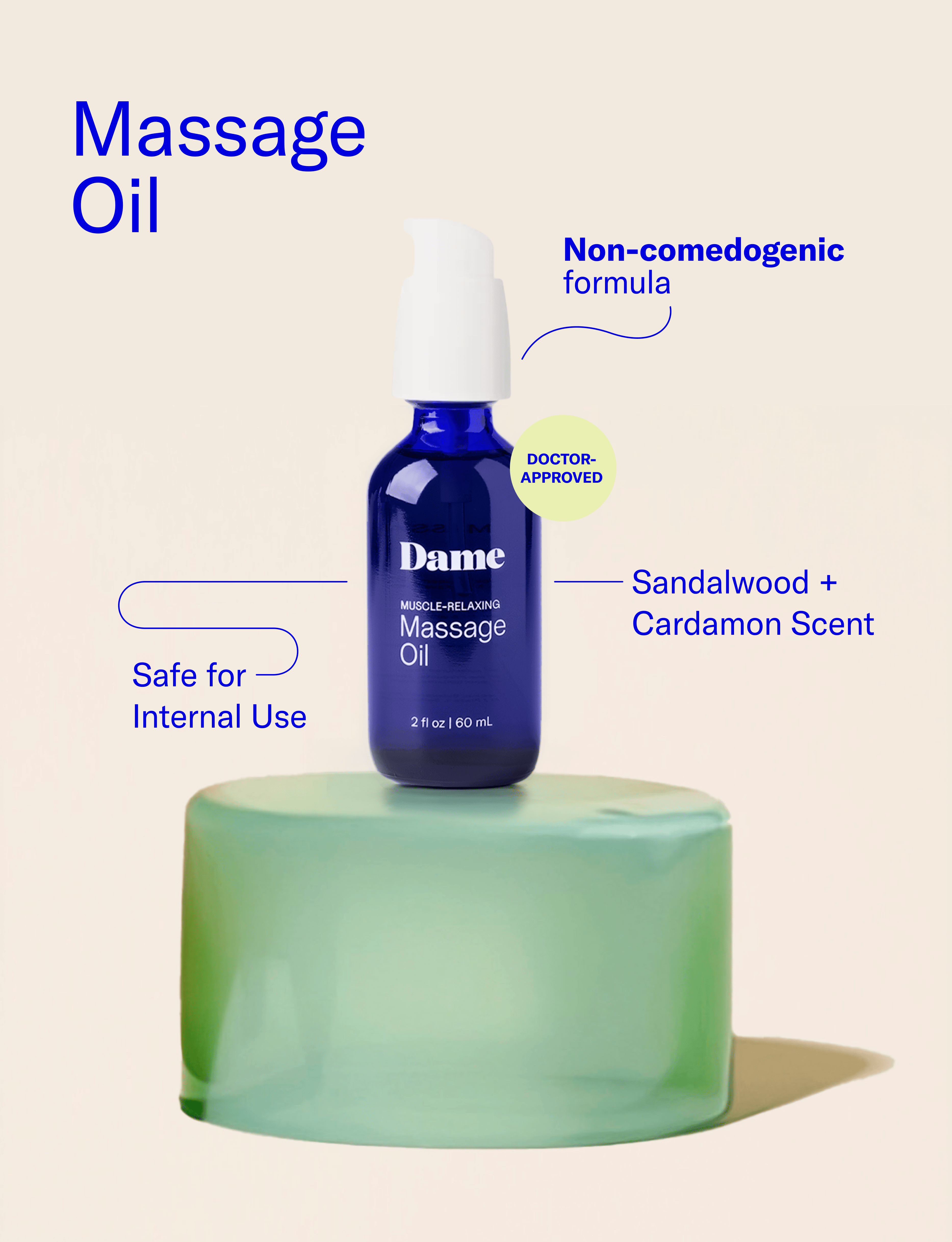 Dame Massage Oil