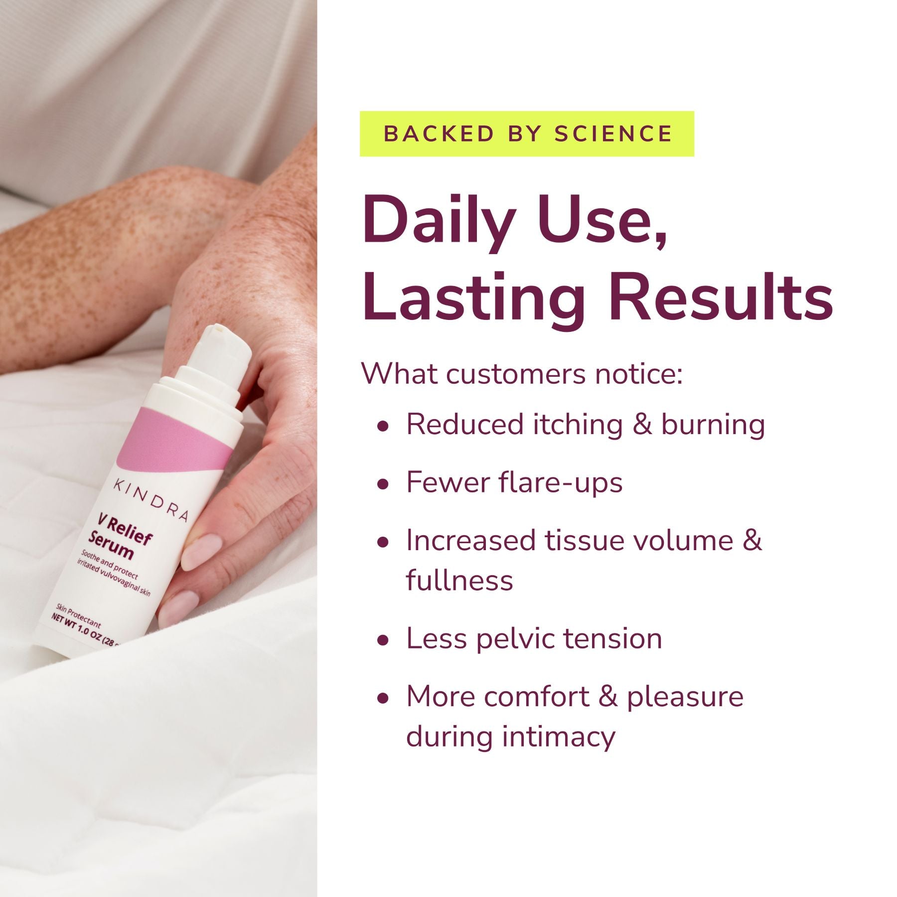 V Relief Serum
