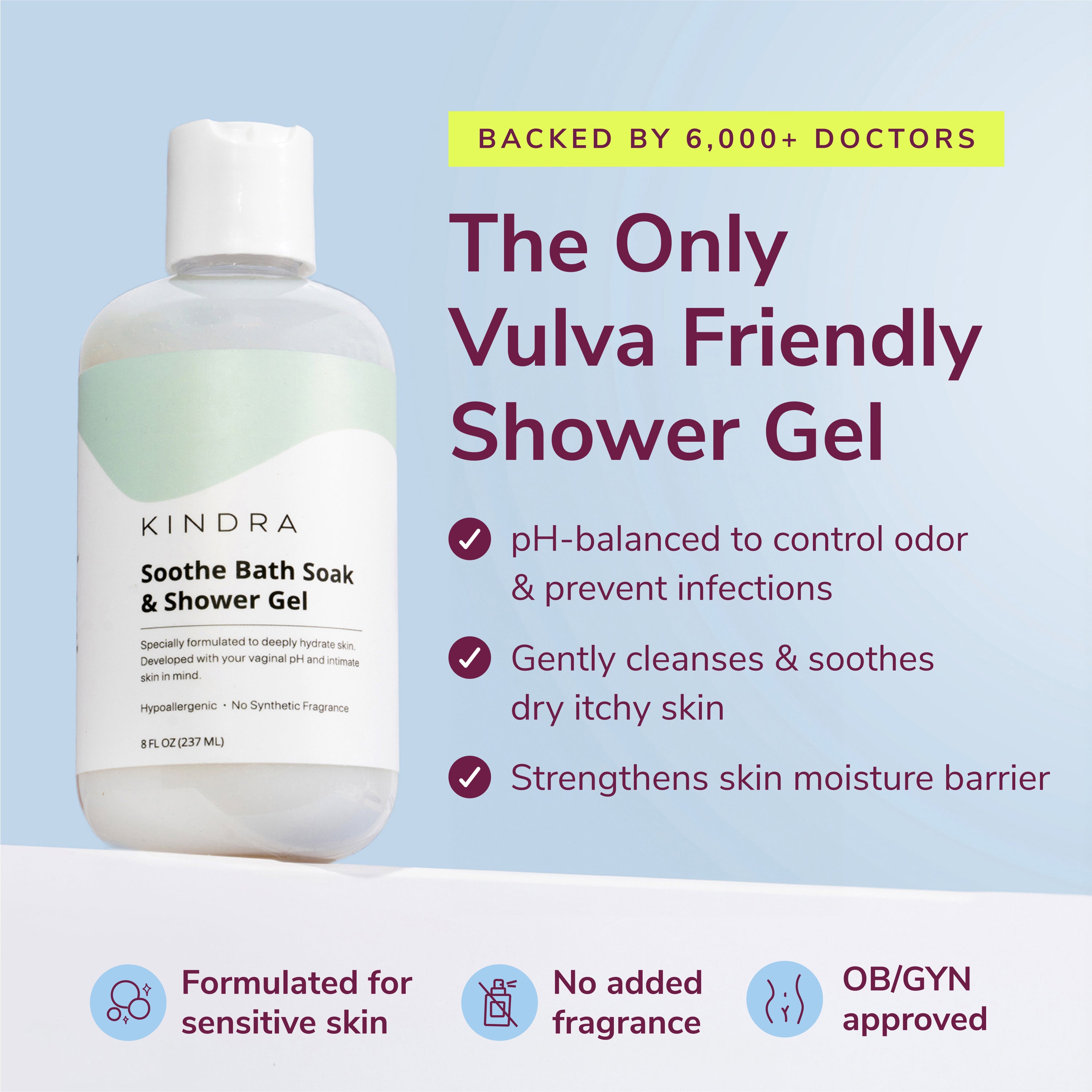 Soothe Shower Gel & Soak