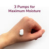 3 Pumps for Maximum moisture