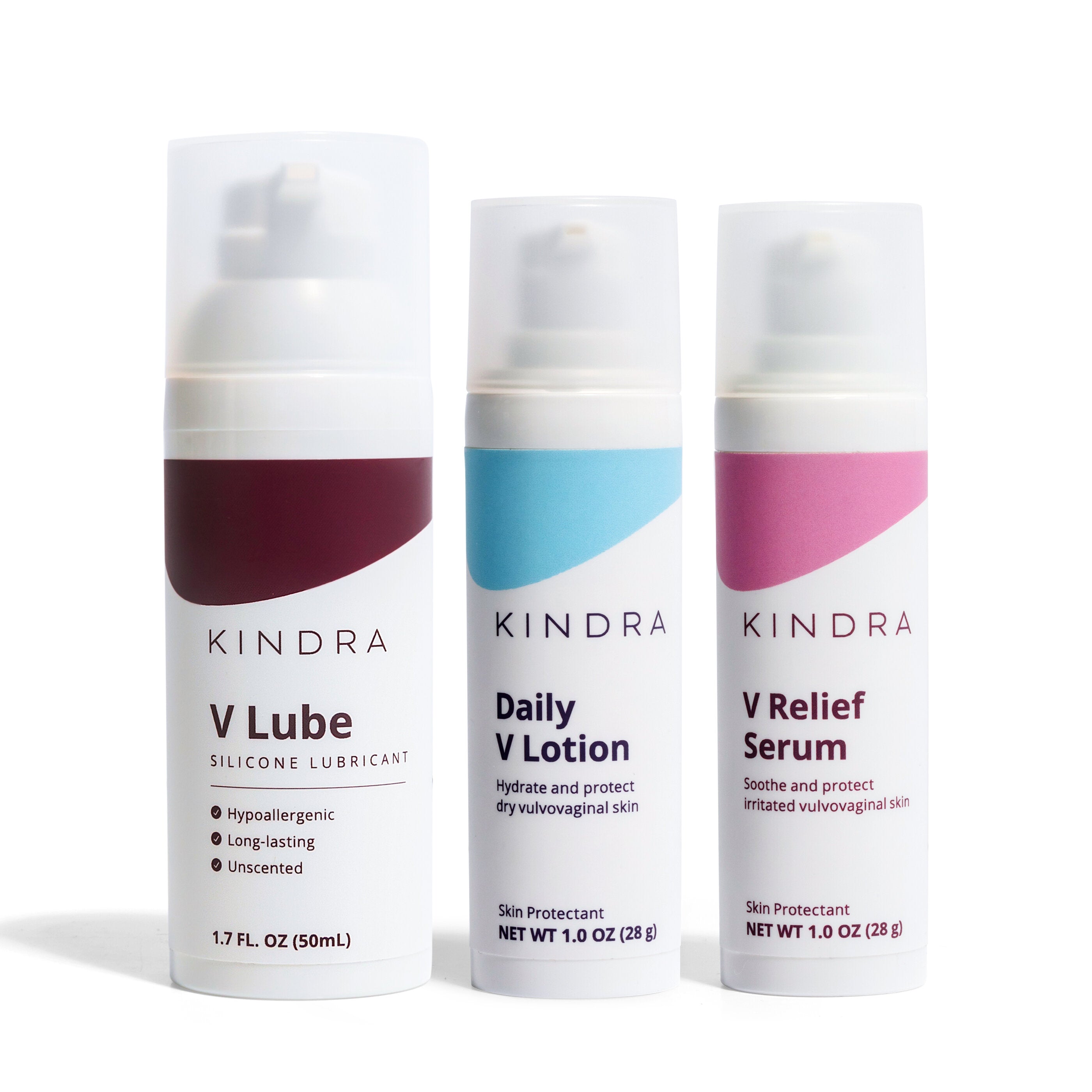 V Lube, Daily Lotion, V Relief Serum